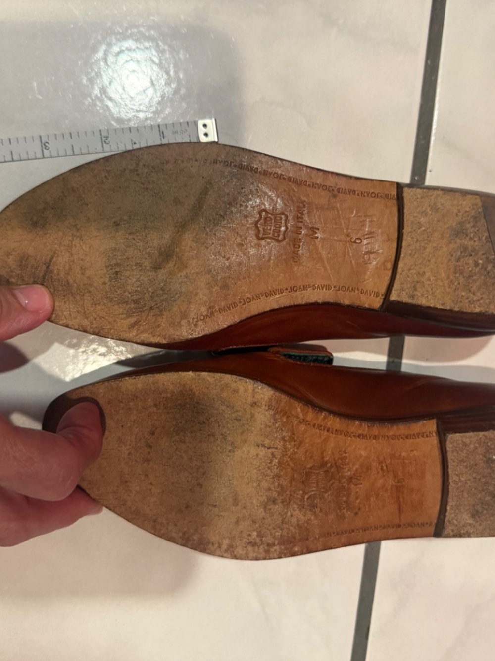 JOAN & DAVID LEATHER SIZE 6 - Picture 6 of 8